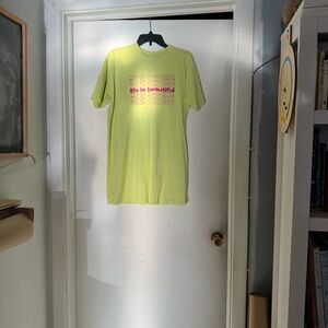 ASOS Lime Green Midi Tshirt Dress